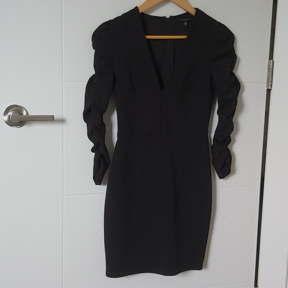 Black Long sleeve dress
